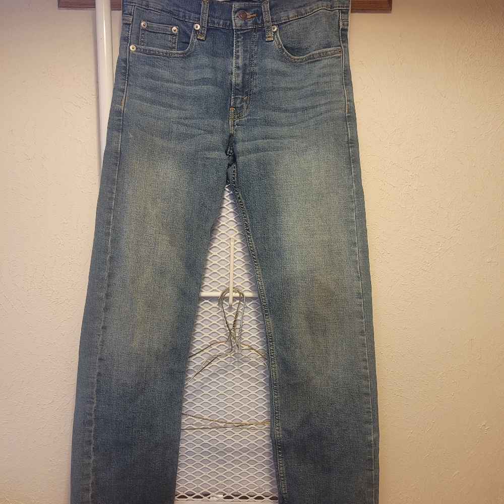 Signature by Levi Strauss Men’s Faded Light Blue Straight Jeans